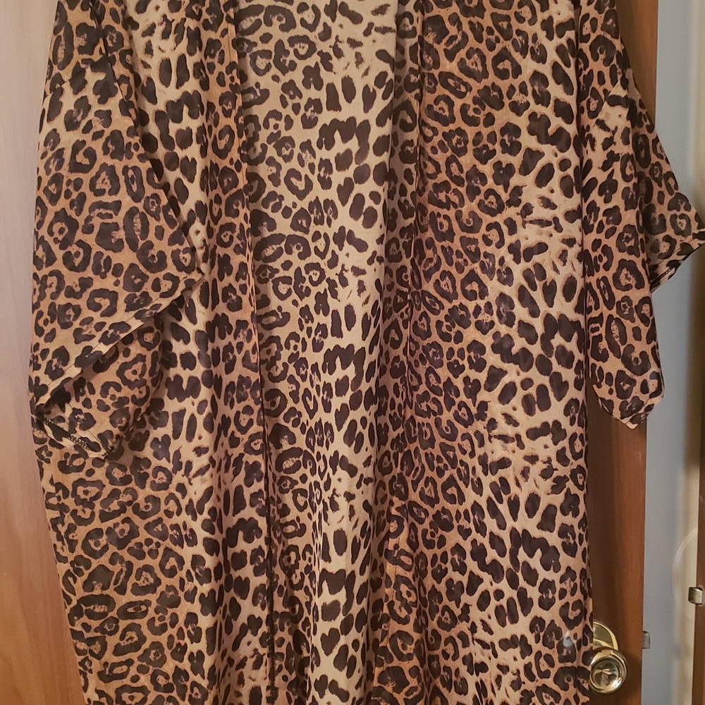 Leopard Kimono